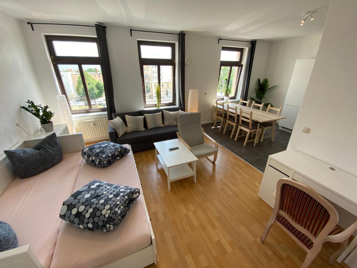 Citywohnungen Halle Am Riebeckplatz Ngoại thất bức ảnh