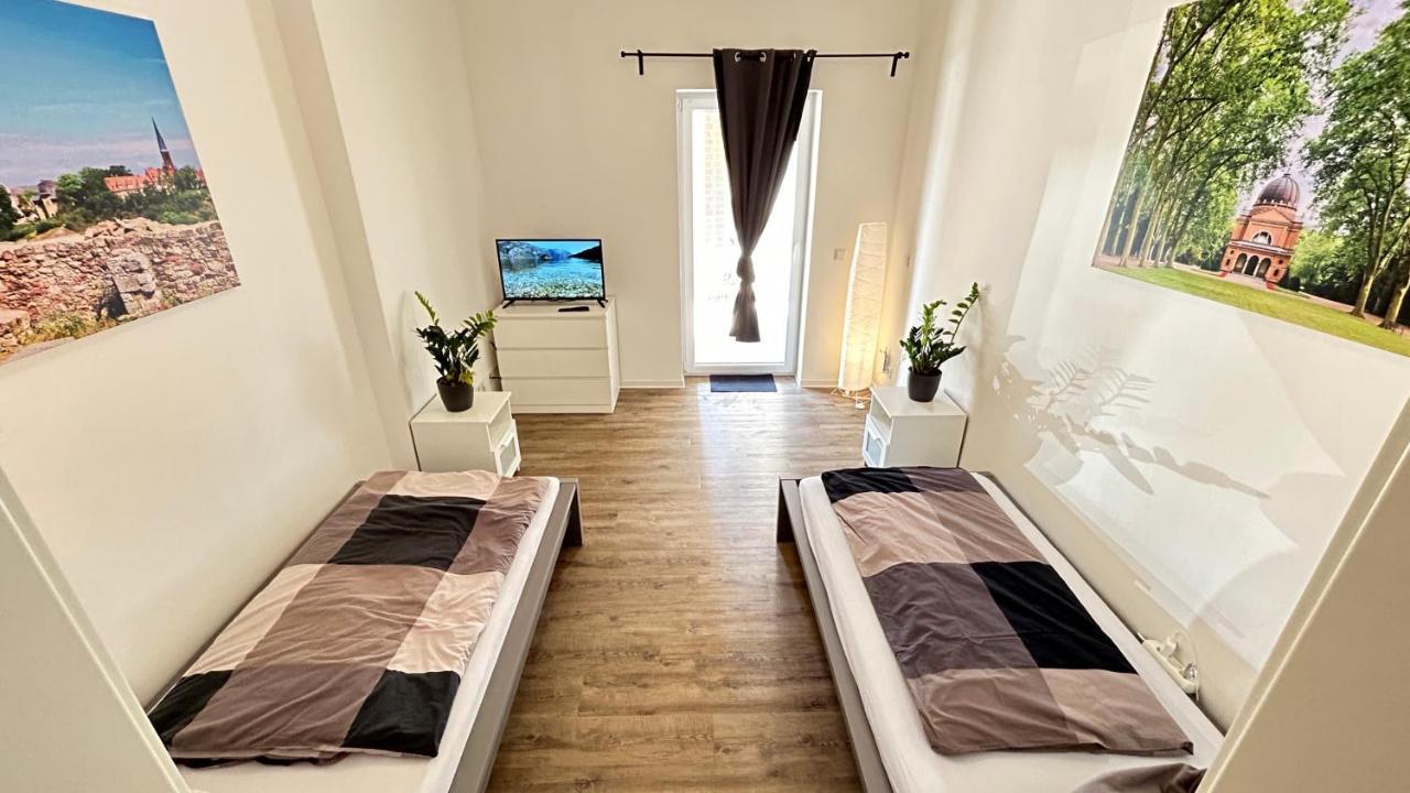 Citywohnungen Halle Am Riebeckplatz Ngoại thất bức ảnh