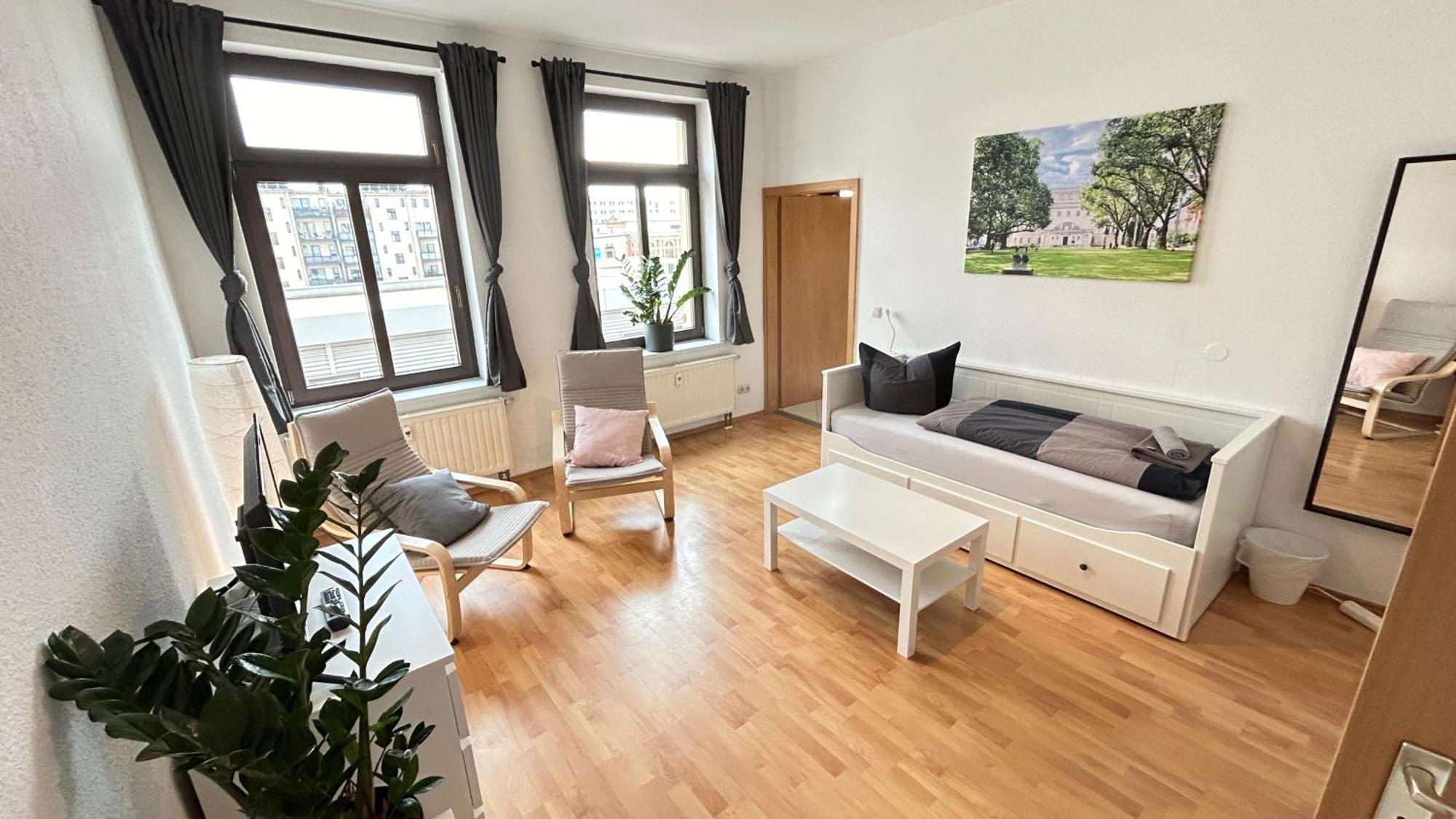 Citywohnungen Halle Am Riebeckplatz Ngoại thất bức ảnh